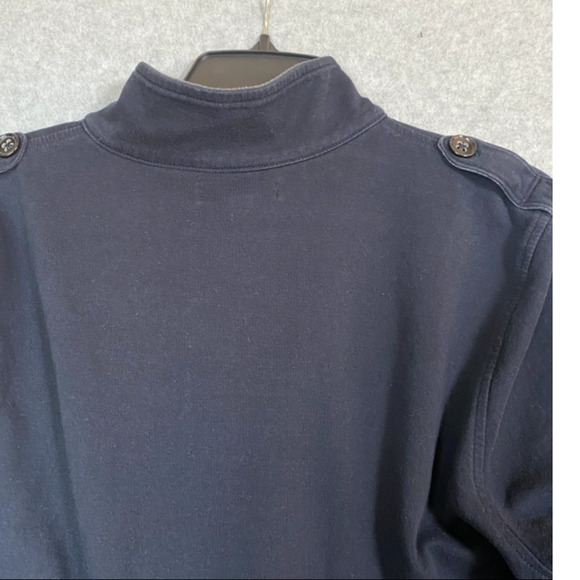 Banana Republic Mens 1/4 Zip‎ Knit Pullover Size L - Picture 5 of 8